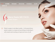 Tablet Screenshot of chicagoplasticsurgery.com