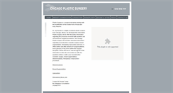 Desktop Screenshot of chicagoplasticsurgery.net